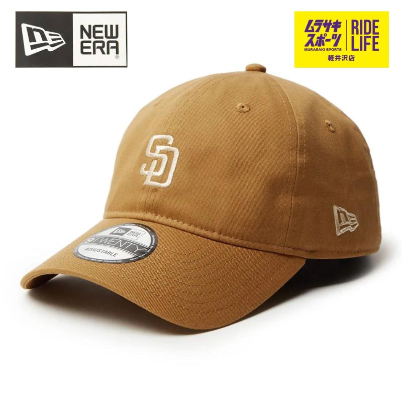 【ムラスポ公式】NEW ERA ニューエラ キャップ 9TWENTY ニュアンスカラー サンディエゴ パドレス ブラウン 14307560 メンズ レディース