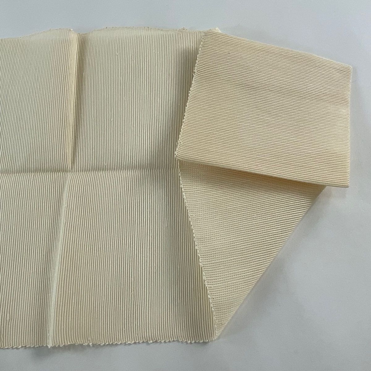 名古屋帯 優品 八寸名古屋帯 松葉仕立て 夏帯 絽 トンネル仕立て