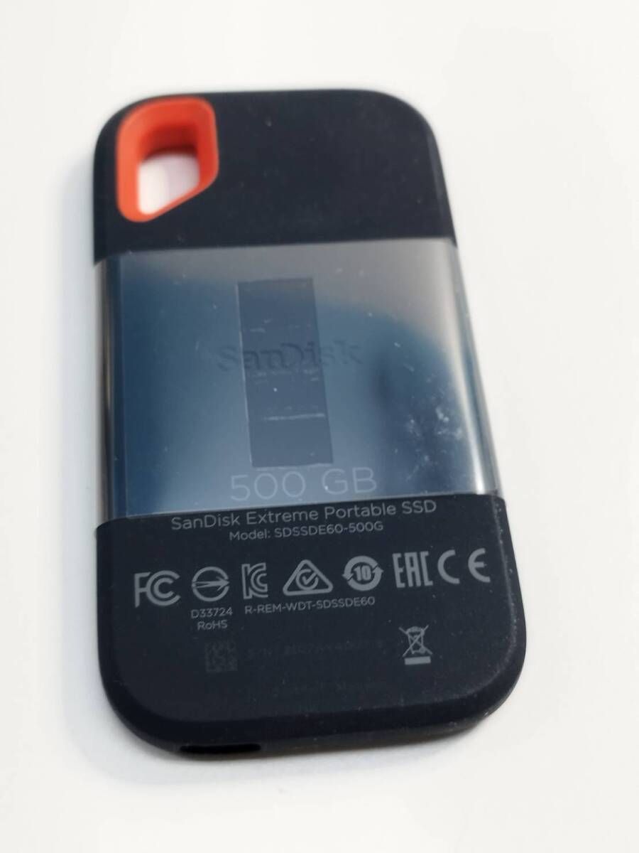 SanDisk Extreme ポータブルSSD 500GB