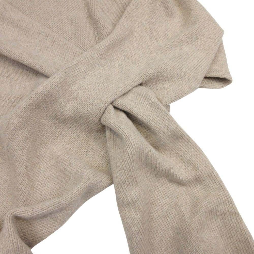 【新品未使用】Max Mara　カシミヤシルクニット　ベージュ 新品同様 Max Mara マックスマーラ 白タグ フォックスファー