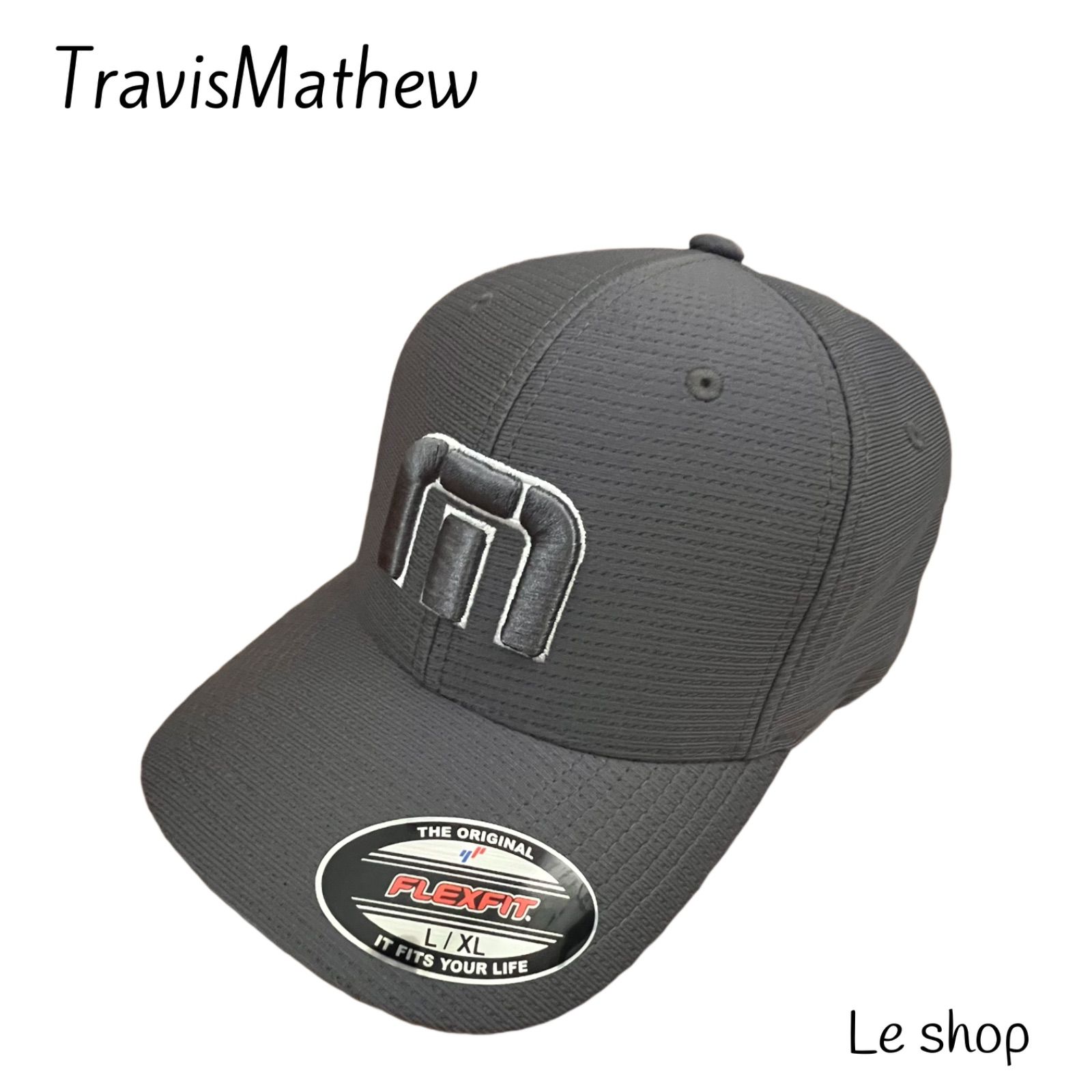 トラビスマシュー TravisMathew 直営限定ハット新品未使用 BLACK 取寄