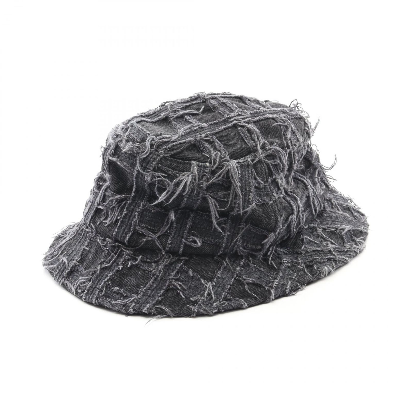 シュプリーム Supreme Frayed Patchwork Denim Crusher デニム バケットハット メンズ Used A