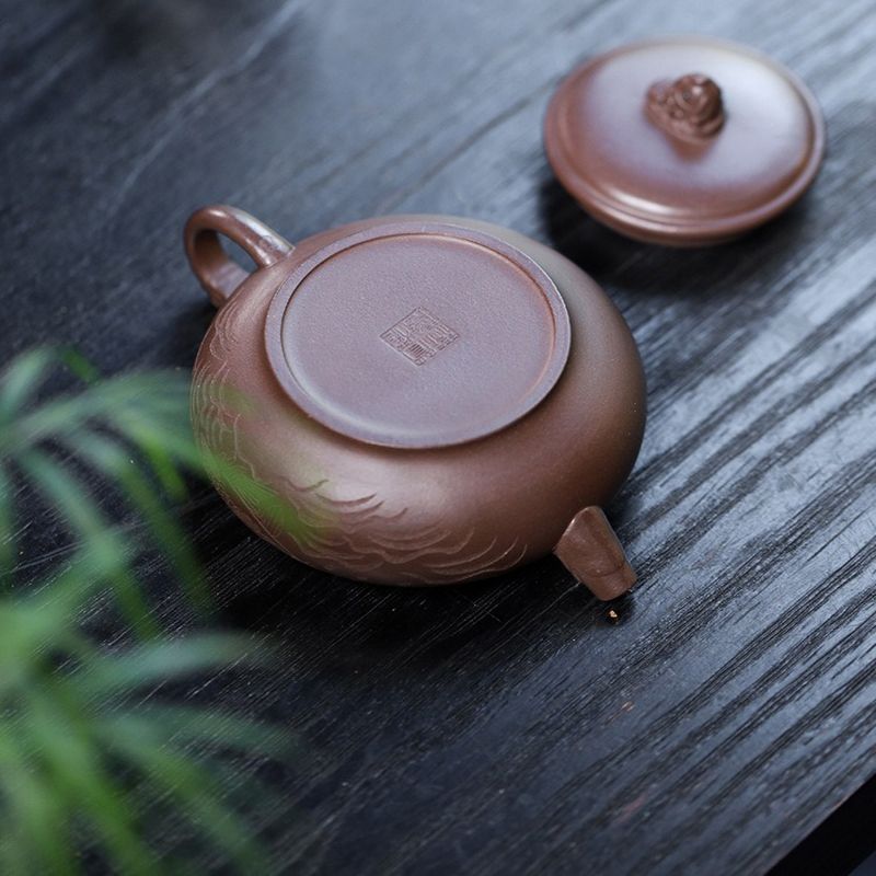 茶壷 急須 紫砂壺 ティーポット 常滑焼 紫砂茶器 唐物紫泥急須 紫砂壺