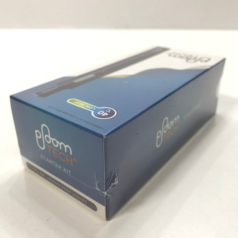 新品未開封 プルームテックプラス・スターターキット アーバン・ディープバイオレット 未開封 プルームテックプラス Ploom TECH+ スターターキットアーバン