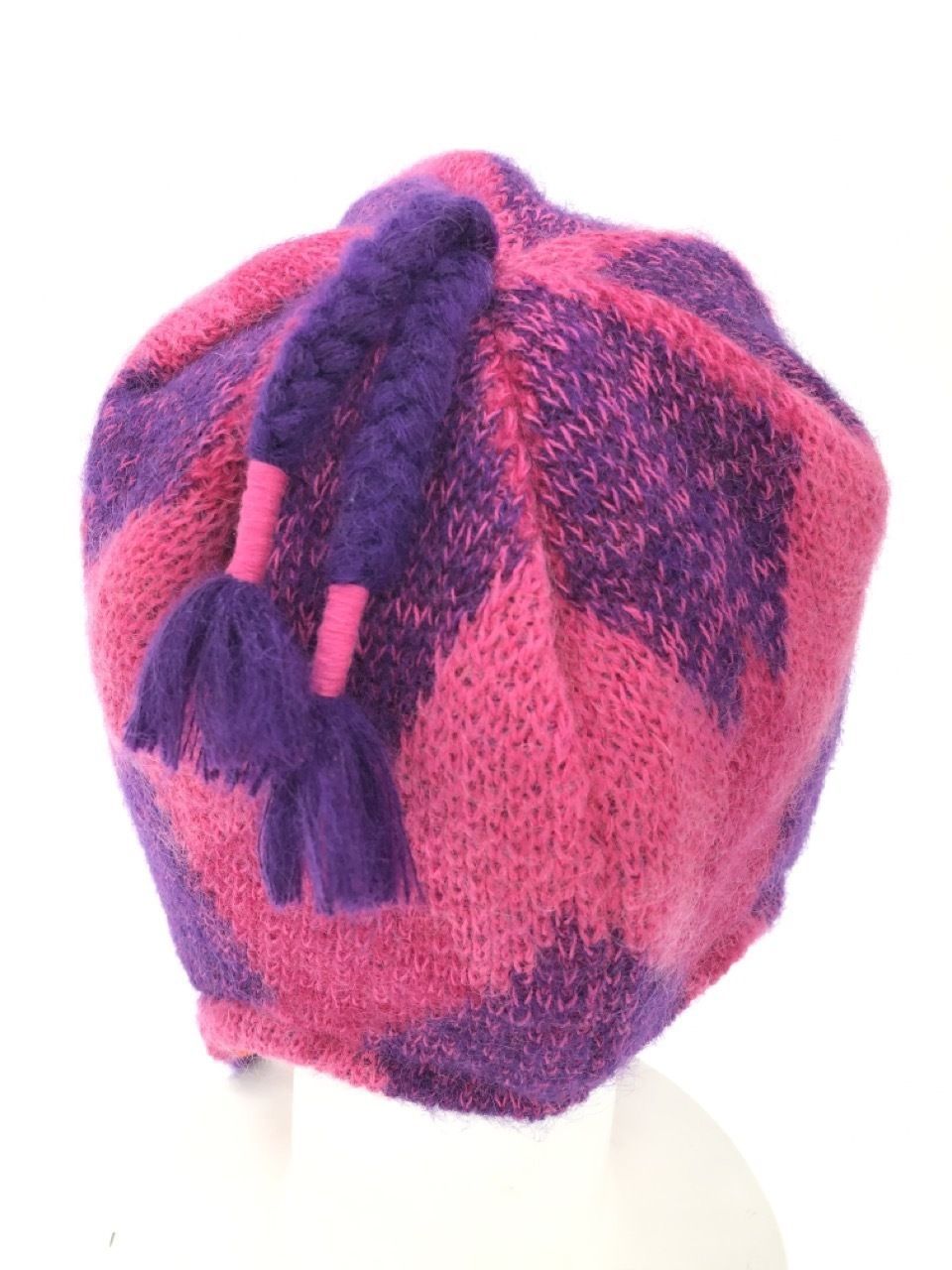 帽子 DAIRIKU Argyle Pilot Knit Cap アーガイルパイロットニットキャップ - ダイリク メンズ｜公式