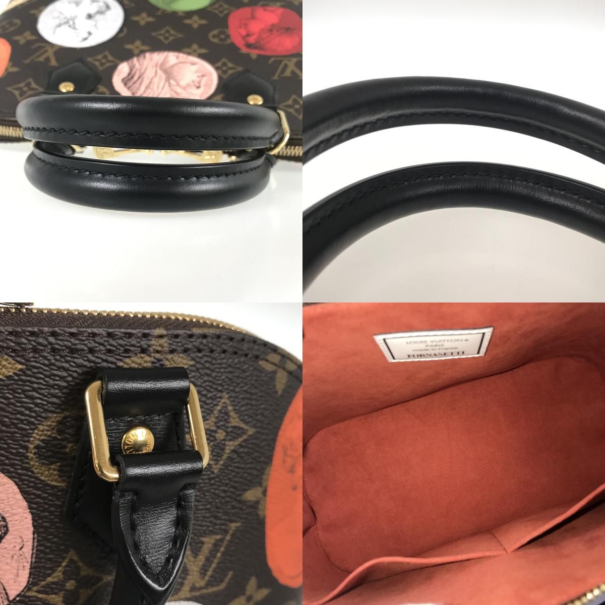 ルイ・ヴィトン LOUIS VUITTON アルマ PM M45917 PVC ハンドバッグ sh ...