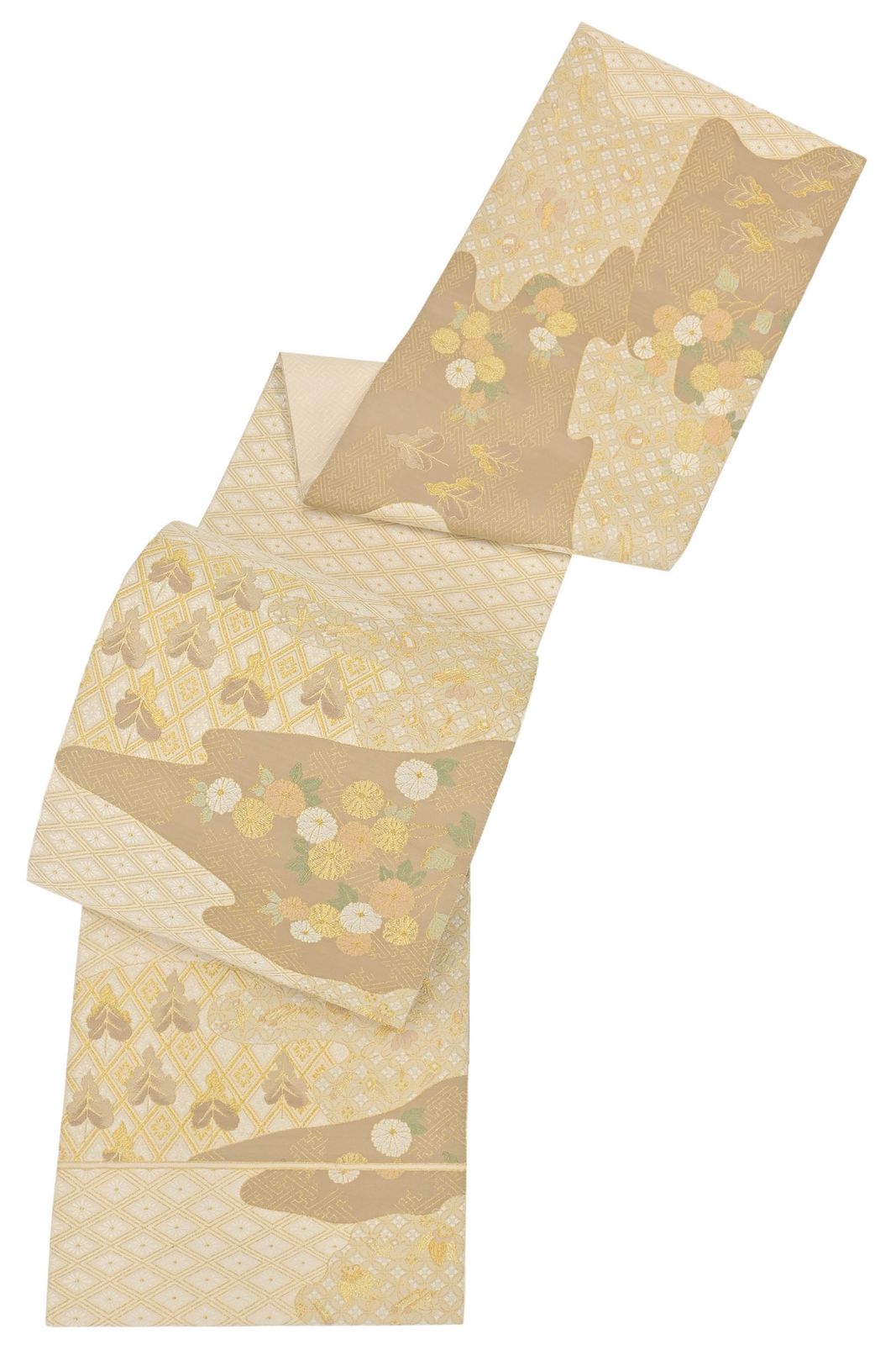 専用帯2356 ●河村織物謹製 河村つづれ 摺箔綴 手おり 高級 正絹 六通袋帯 専用帯2356 ○河村織物謹製 河村つづれ 摺箔綴 手おり 高級 正絹