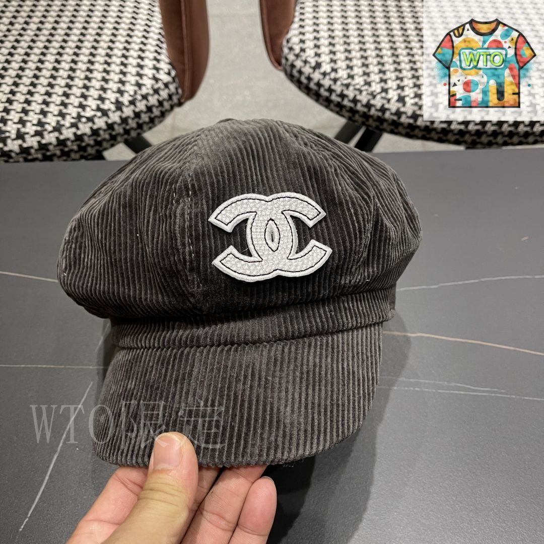 シャネル　ベレー帽 CHANEL シャネル ベレー帽 シンプルで上品な一品♡ (CHANEL