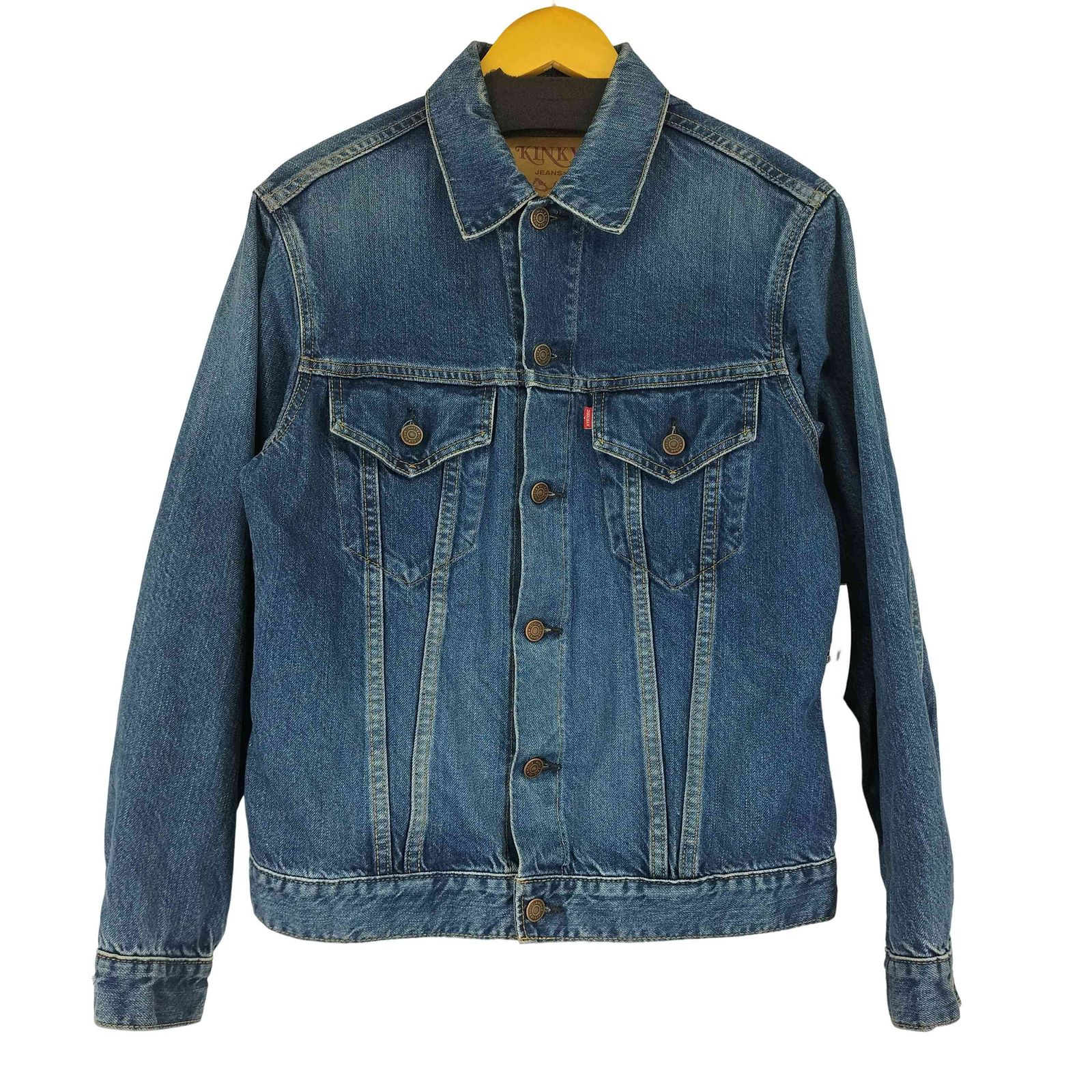 ヒステリックグラマー HYSTERIC GLAMOUR 23SS 和紙デニムジャケット 