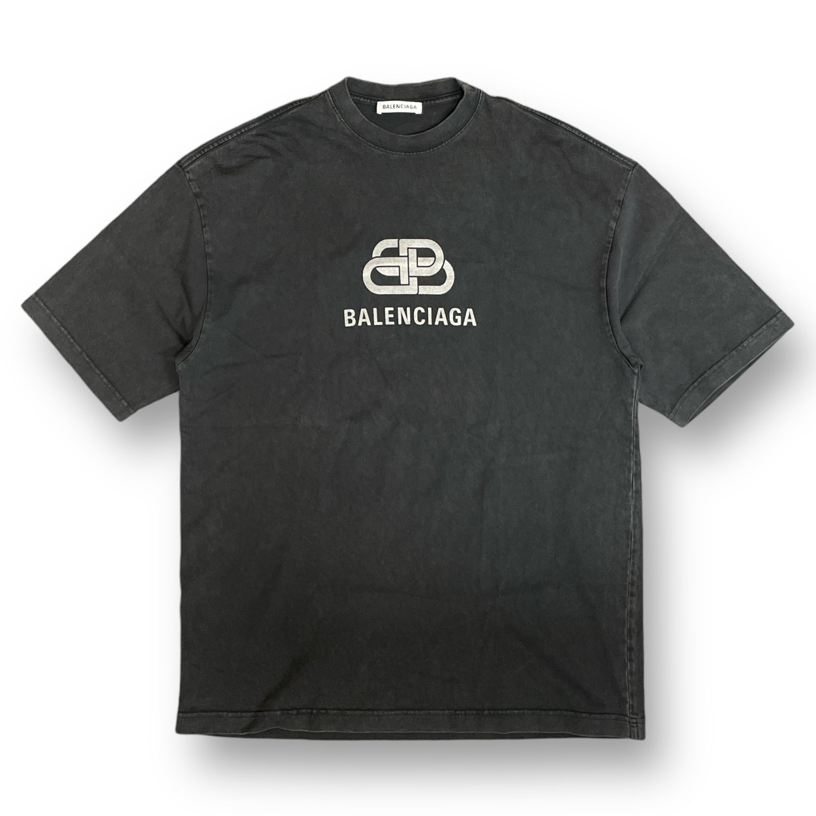 国内正規 BALENCIAGA 19AW Logo S/S Tee 571205 TGV75 国内正規 BALENCIAGA 19AW Logo S/S Tee 571205 TGV75