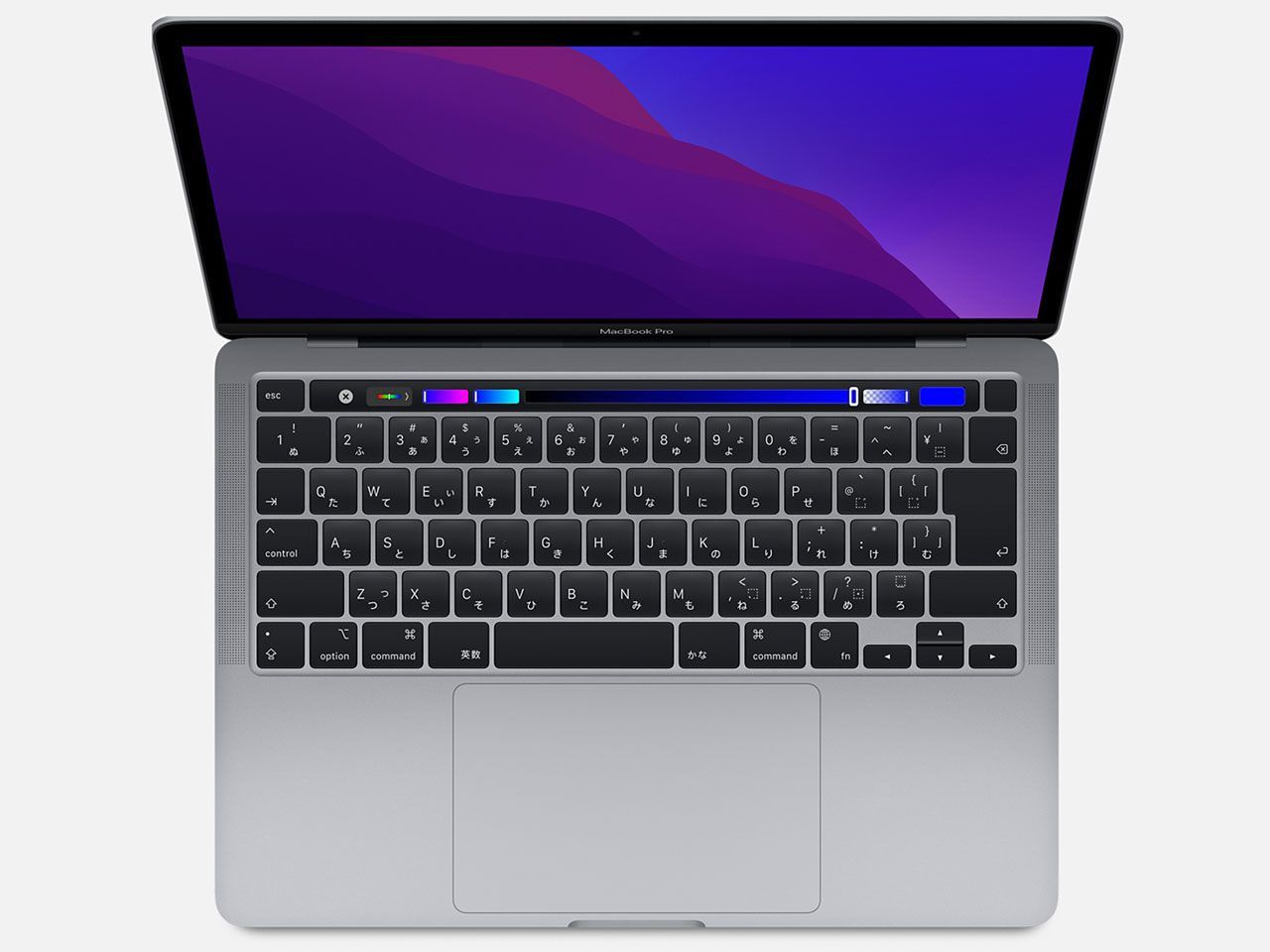 Apple MacBook Pro 13.3 MYD82J/A [スペースグレイ] 2020年/13.3インチ/Apple M1チップ8コアと8コアGPU/8GB/SSD256B/WQXGA/展示美品/激安