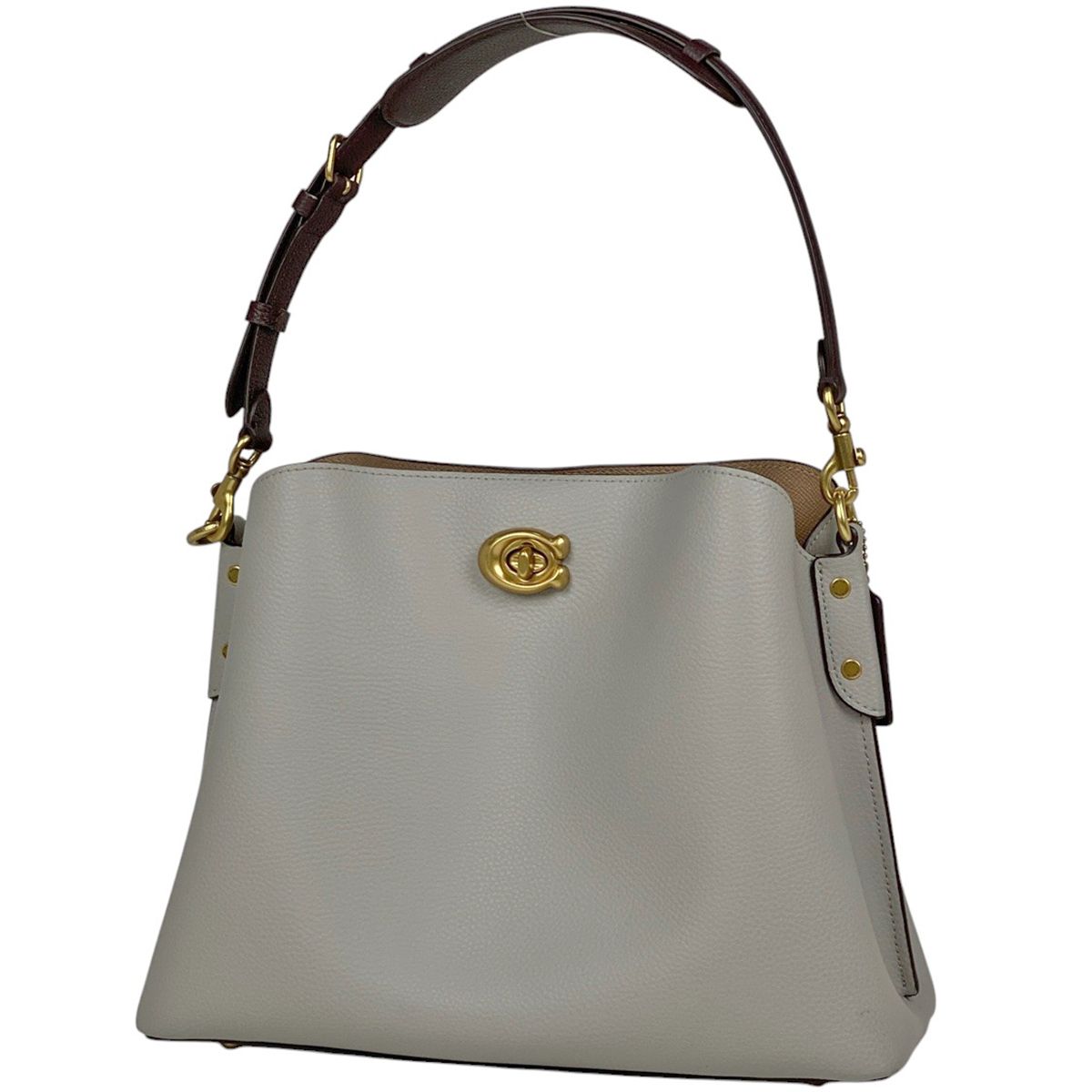 コーチ COACH ウィロウ ショルダーバッグ カラーブロック 2WAY 肩掛け 