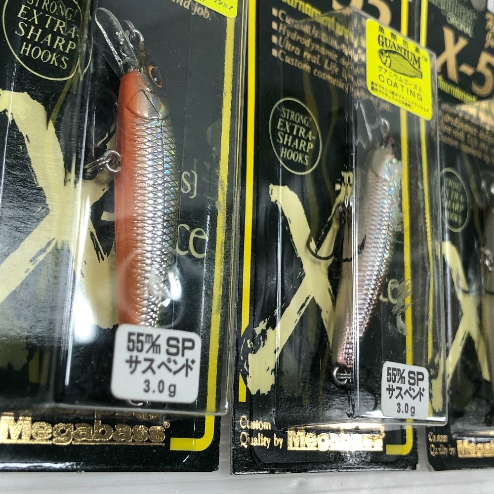 バスルアー　まとめ売り ΣΣMegabass メガバス ルアー X-55 6個まとめ 【公式通販】