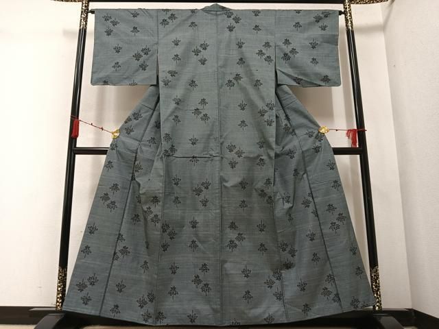 平和屋着物○本場大島紬 一元絣 笹文 正絹 逸品 AABC0627ph - メルカリ