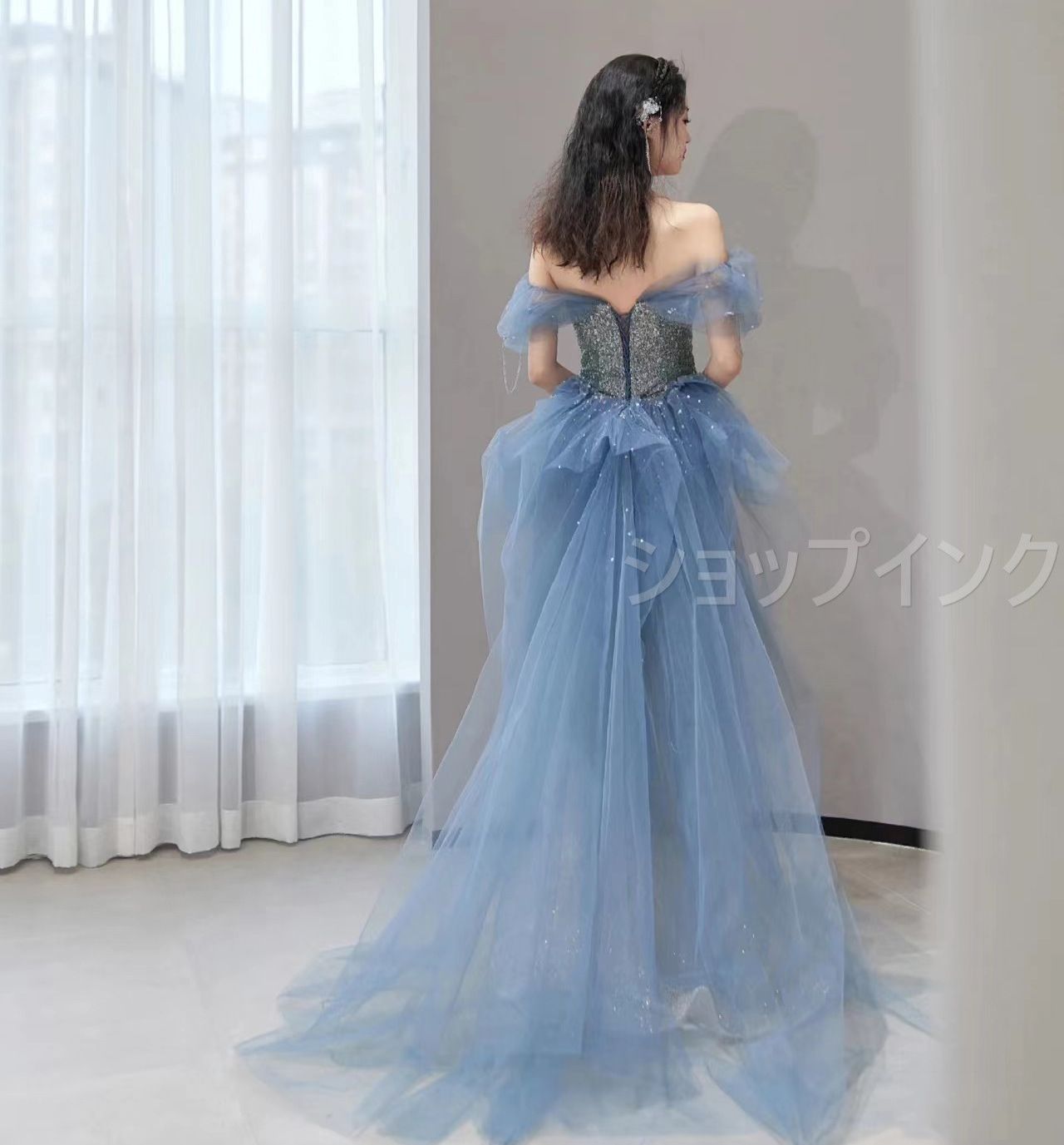 カクテルドレス ロングドレス