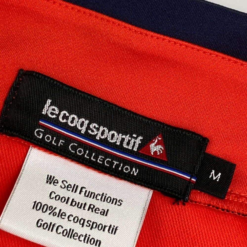 サイズ：M LE COQ GOLF ルコックゴルフ ハーフジップ 長袖Tシャツ