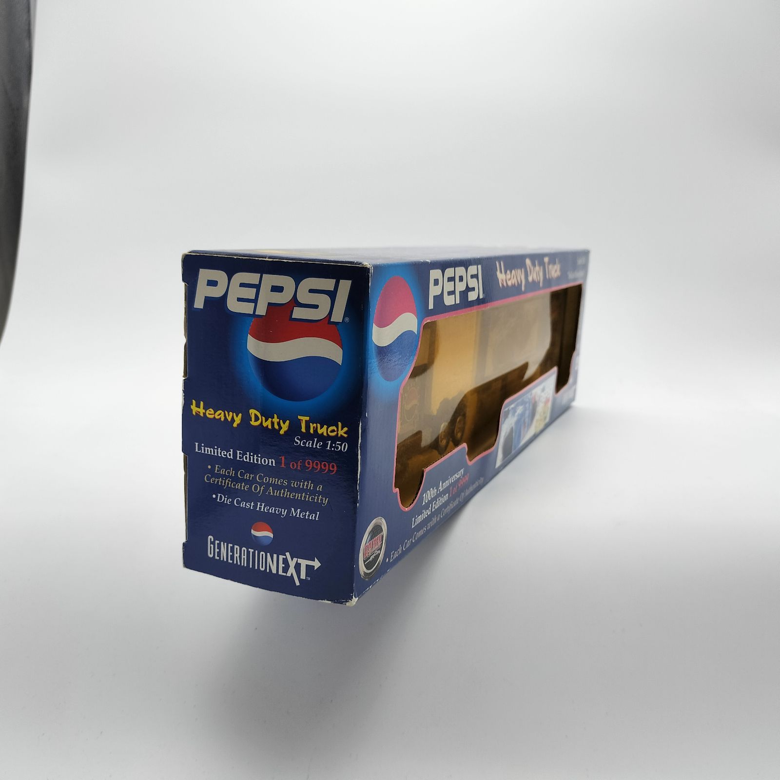 未使用】ペプシ PEPSI トレーラー ダイキャスト製 43cm ミニカー