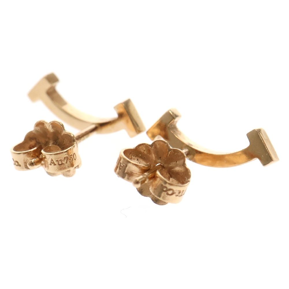 TIFFANY & Co. (ティファニー) K18PG T-SMILE Tスマイル ピアス