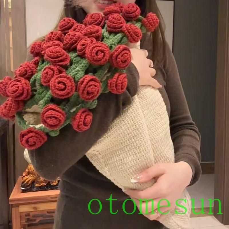 花束ブランケット バラの花 マルチカバー ランチョンマット かぎ