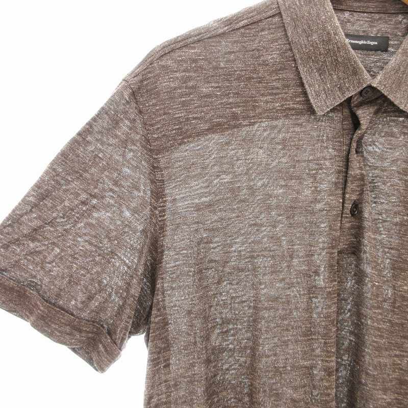 エルメネジルドゼニア Ermenegildo Zegna ポロシャツ シルク 絹
