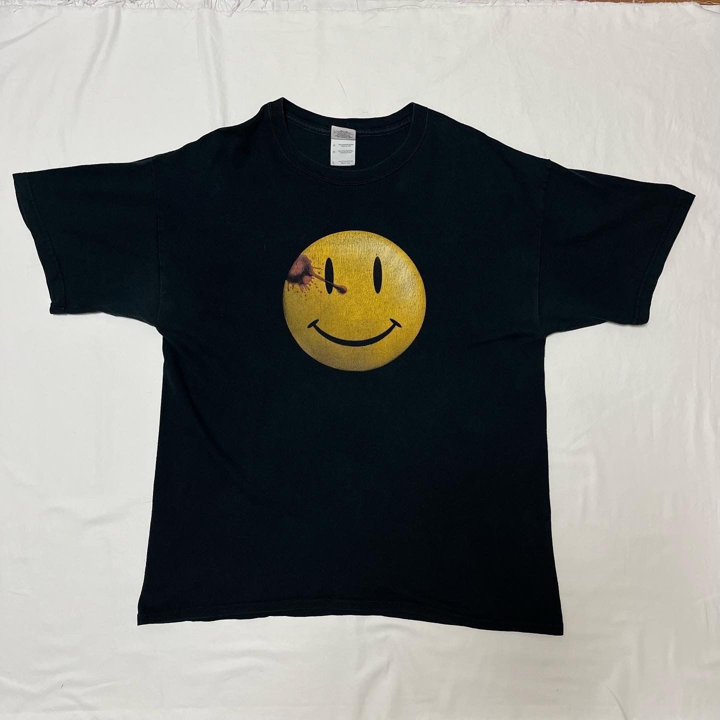 00s Watchman ぶち抜きスマイル Movie T-shirt ウォッチメン 映画  