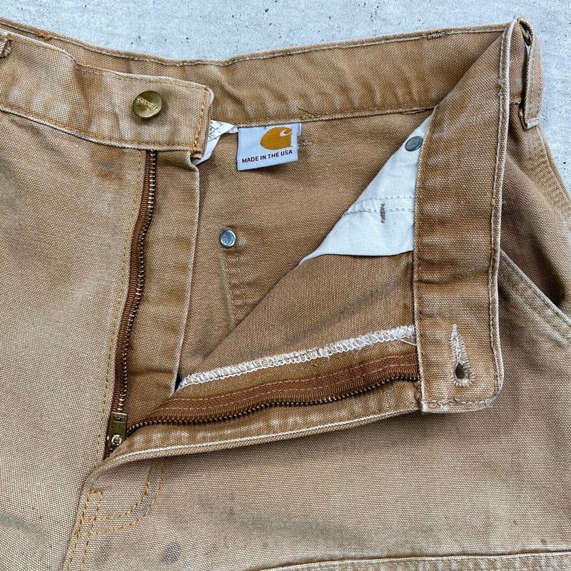 90年代 Carhartt カーハート ダブルニー ダックパンツ ペインター