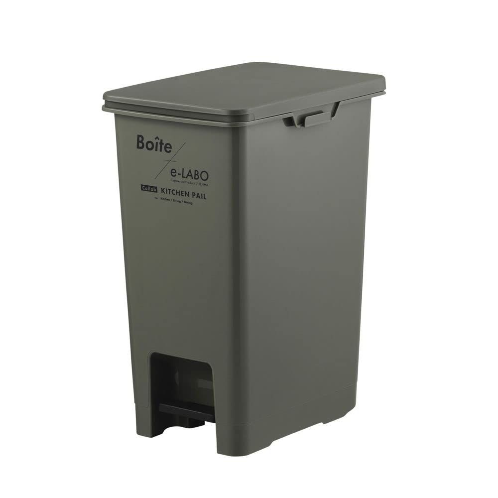 【特価商品】天馬(Tenma) Boite e-LABO ペダルペール 30L カーキ