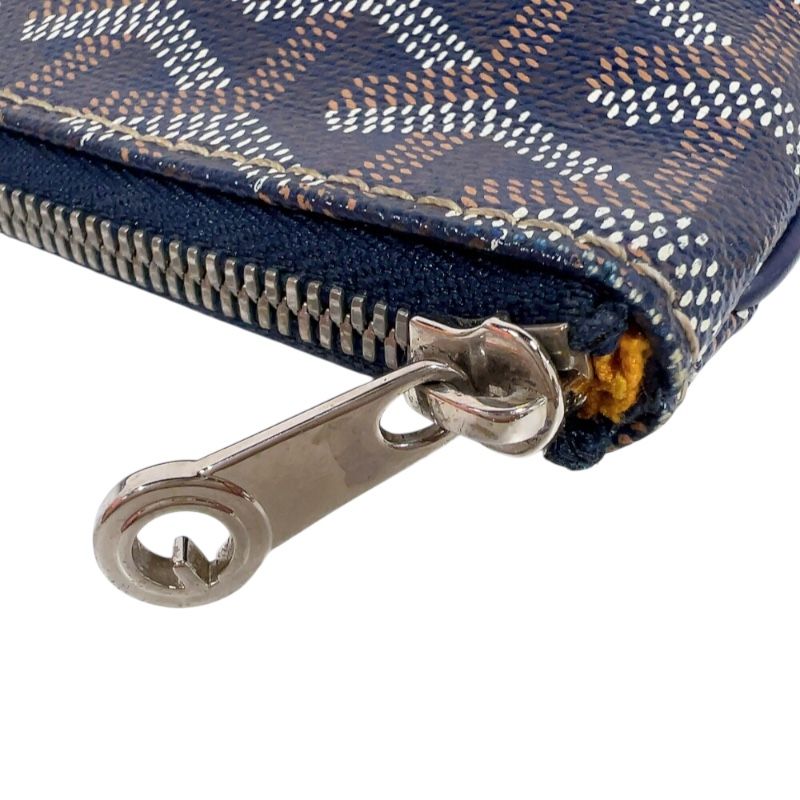 ネイビー シルバー金具