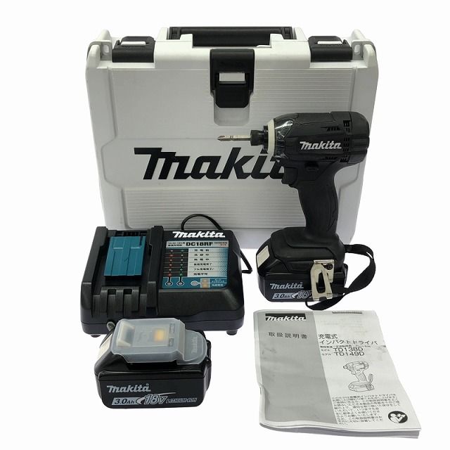 ☆中古美品☆makita マキタ 18V 充電式インパクトドライバー