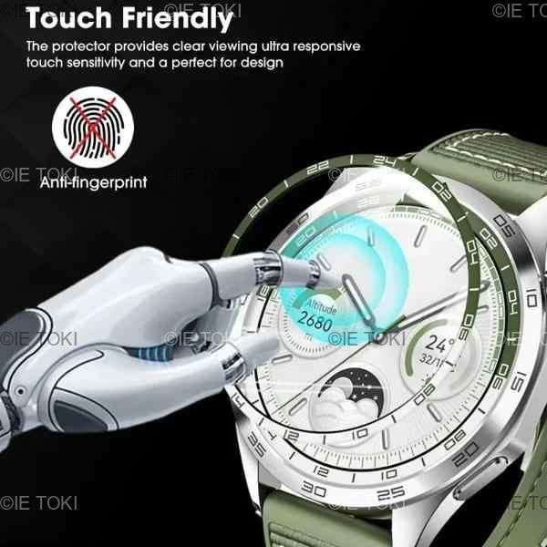 HUAWEI WATCH GT4  46ミリ　グリーン　保護フィルム付 HUAWEI スマートウォッチ WATCH GT4 46mm グリーン