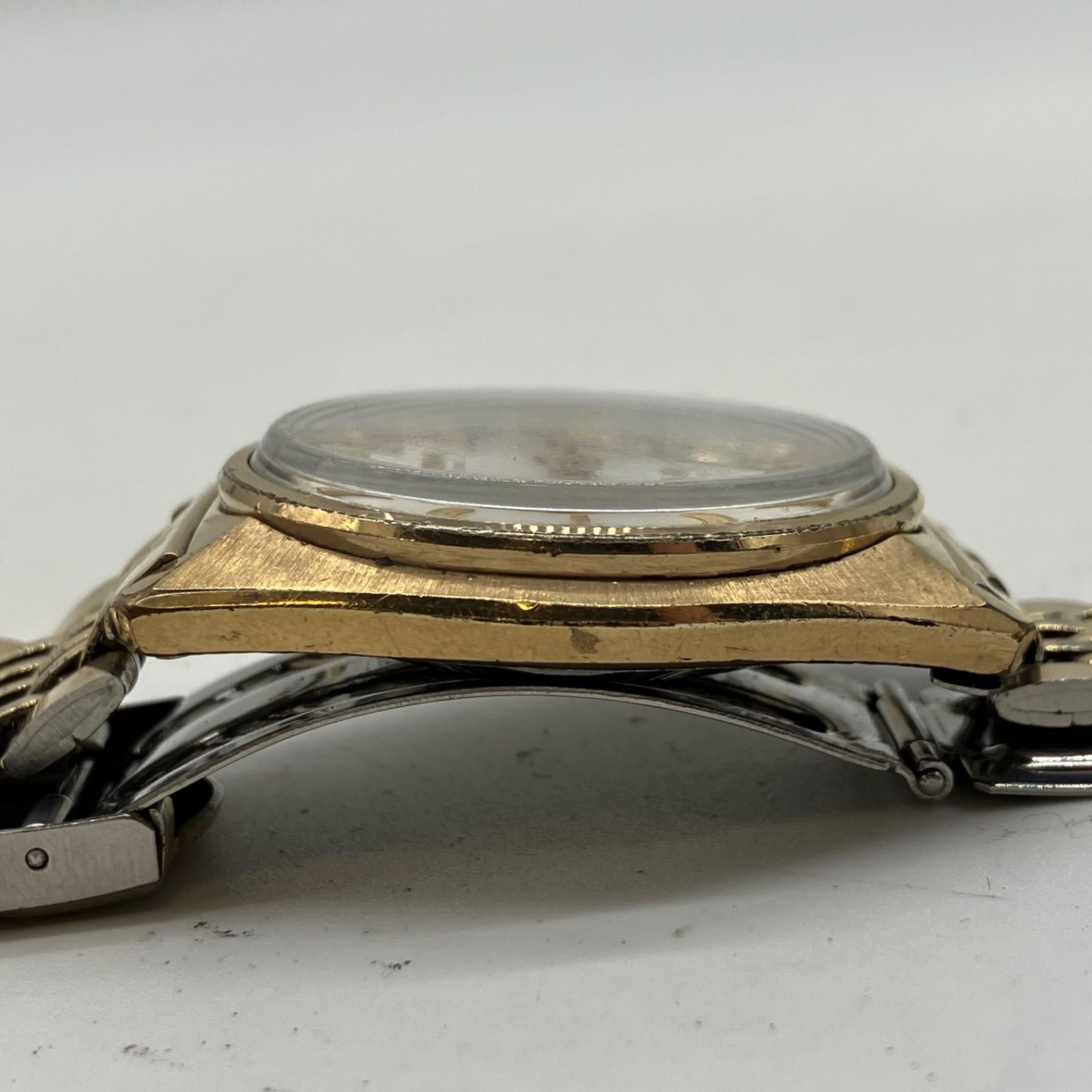 セイコーアンティーク 自動巻き時計 ゴールド　稼働品 LEVER自動巻き ゴールド 腕時計 seiko dress｜Yahoo!フリマ（旧PayPay