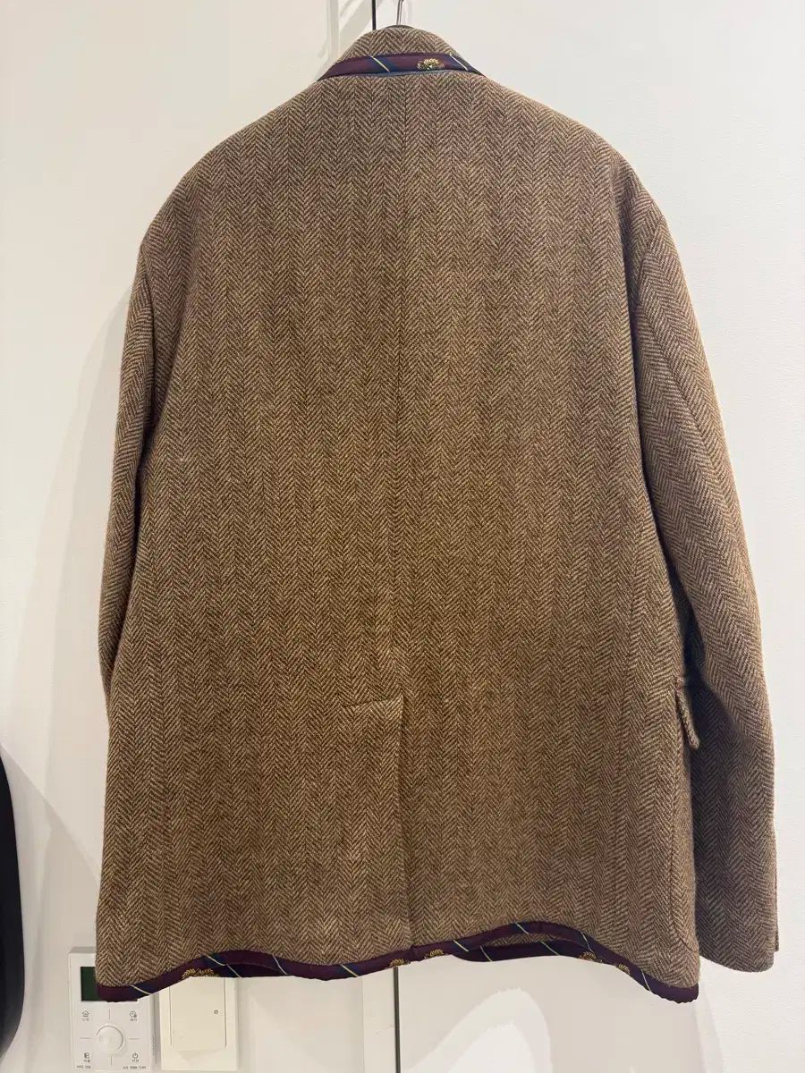 ポロ ラルフローレン ヘリンボーン パイピングジャケット