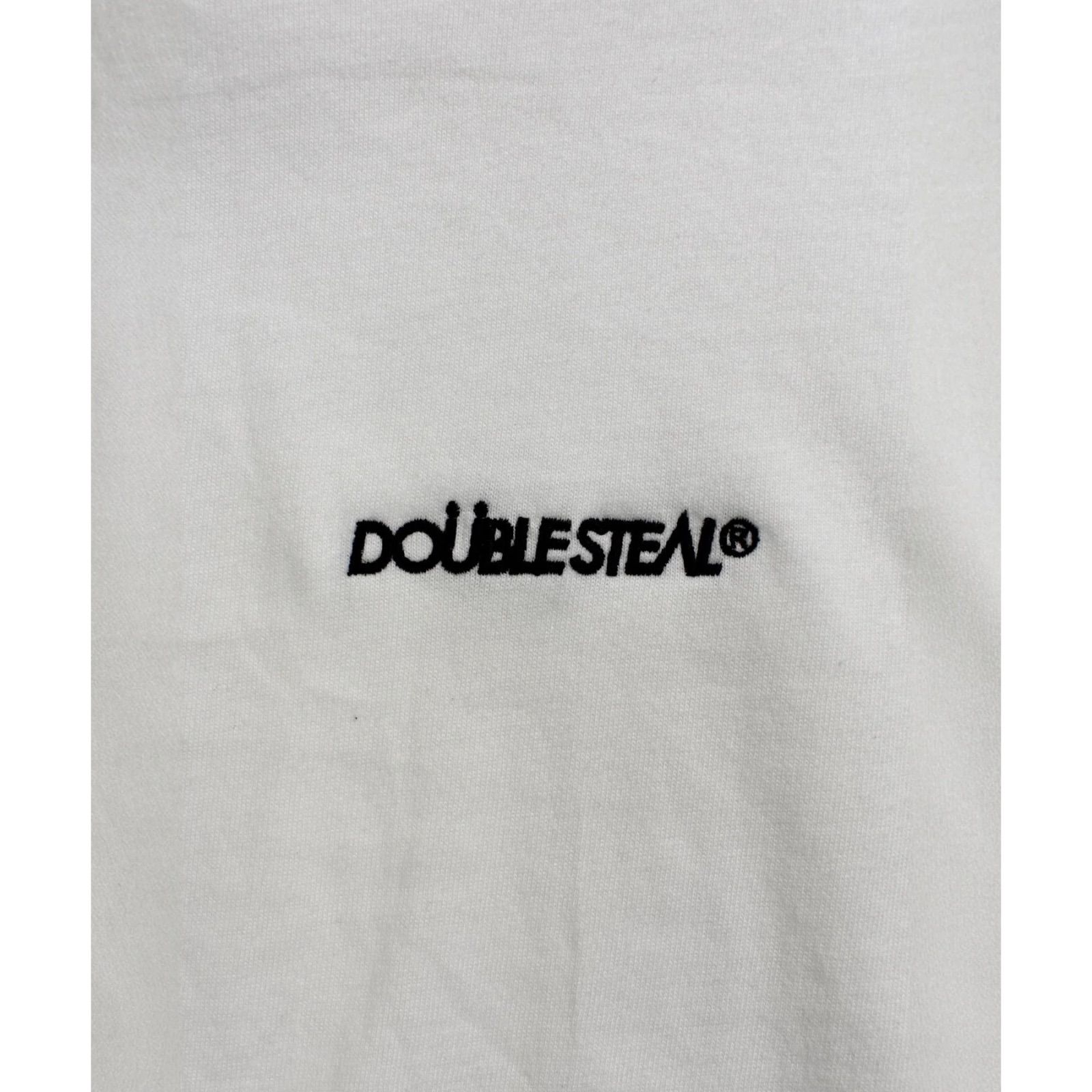 ダブルスティール  DOUBLE STEAL ロゴ刺繍 長袖Tシャツ / 944-12034