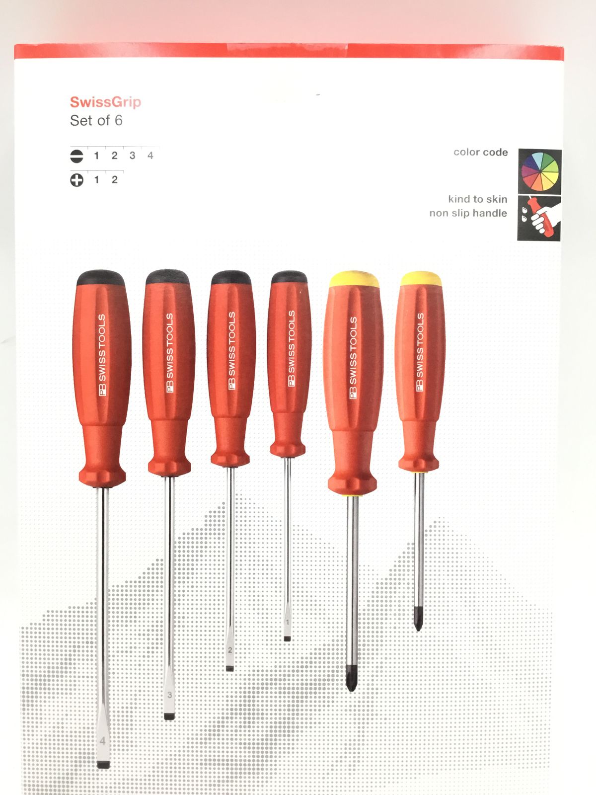 PB Swiss Tools ピービースイスツールズ スイスグリップ ドライバーセット BOX 8560CBB ITEPDDG1CV5K エコツール半田店 M02