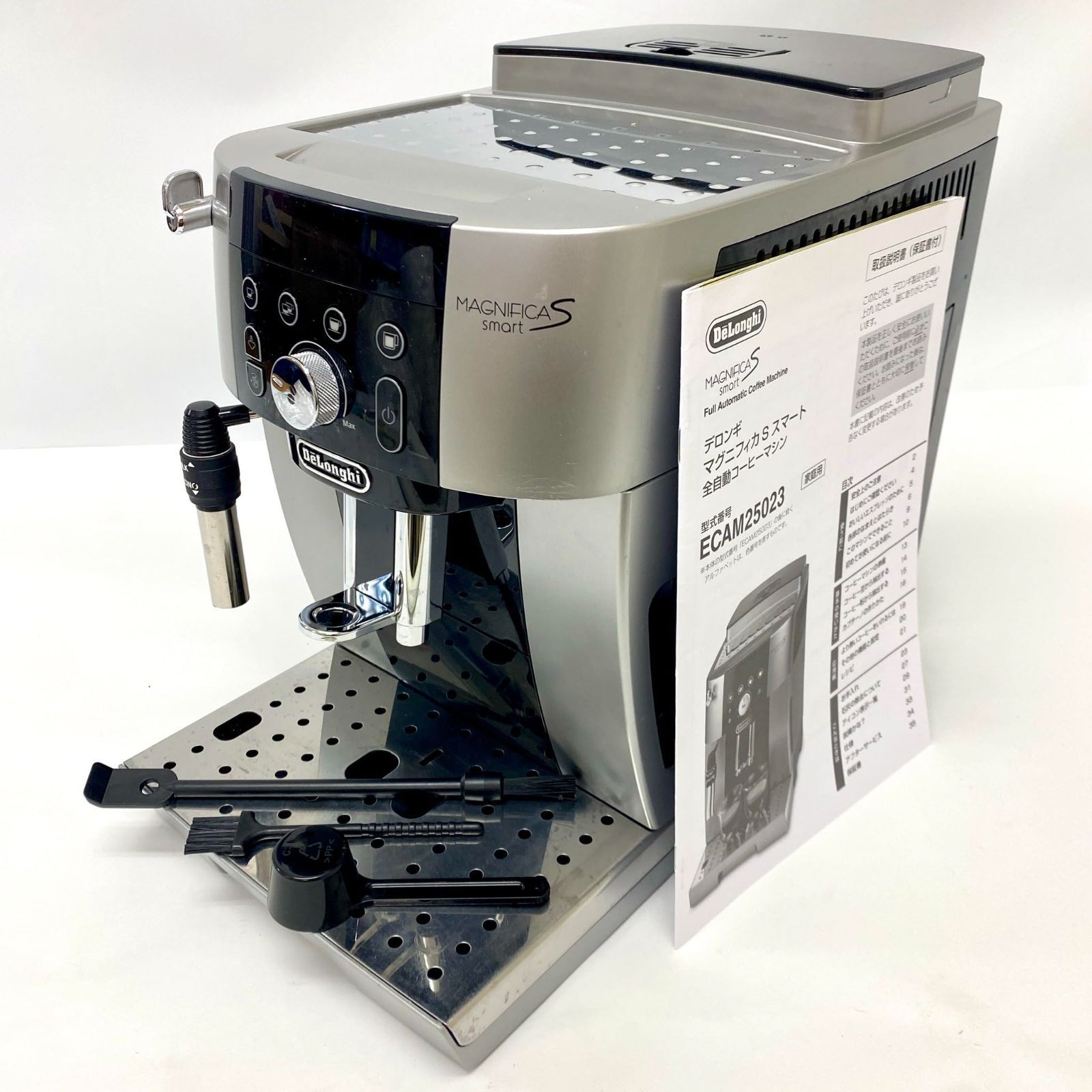 De’Longhi デロンギ 全自動コーヒーマシン マグニフィカS スマート ECAM25023SB No2440