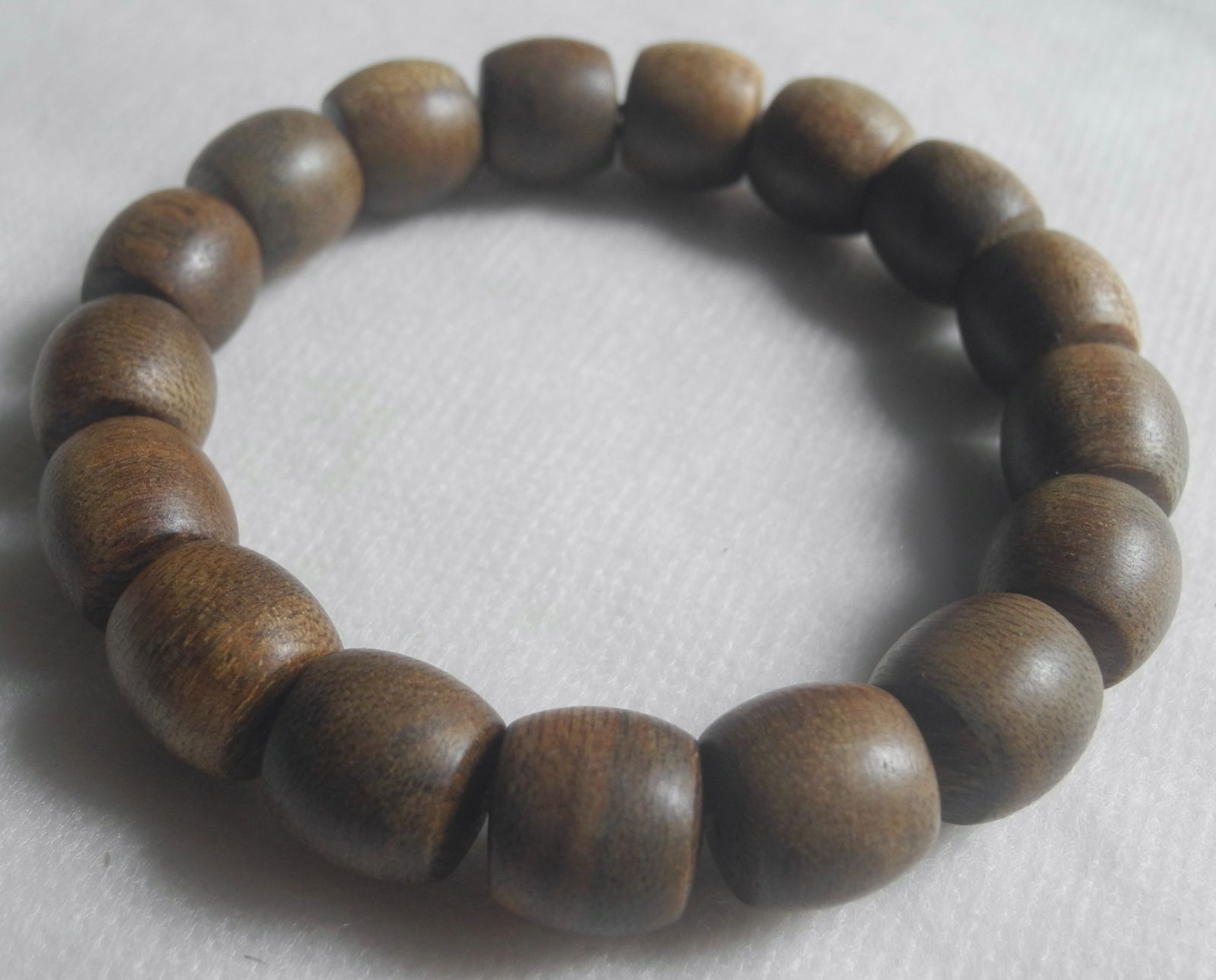 ベトナム産 品位 天然 香木 沈香 数珠 ブレスレット 本物 22g 13mm agarwood 仏具 伽羅 美しい木目 非常に良い香り 水沈 アロマ