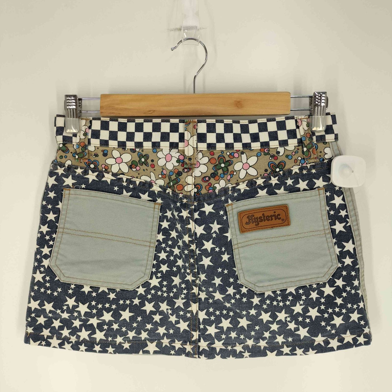 ヒステリックグラマー HYSTERIC GLAMOUR Y2K 星 チェッカー 花