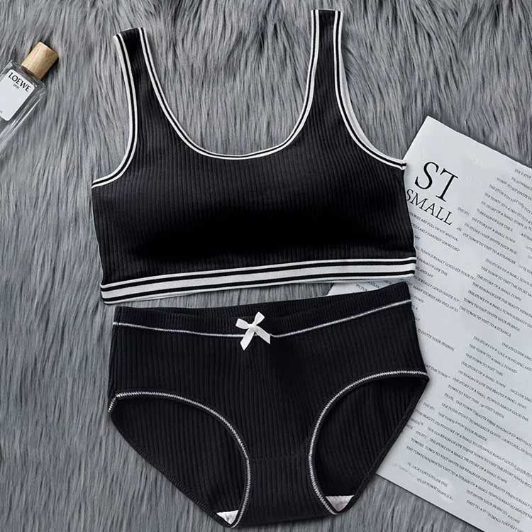 キッズ 無地 2点セット パッド付き 送料無料 レディース