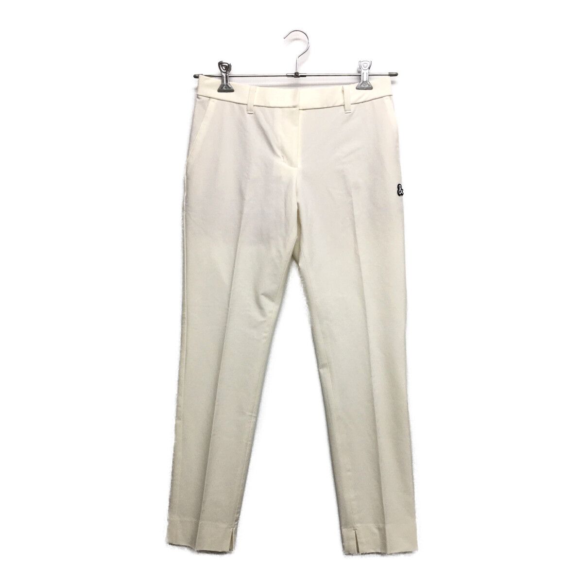 新品未使用 and per se ホワイトパンツ レディース M 中古 レディース アンパスィ and per se パンツ M 白 ホワイト