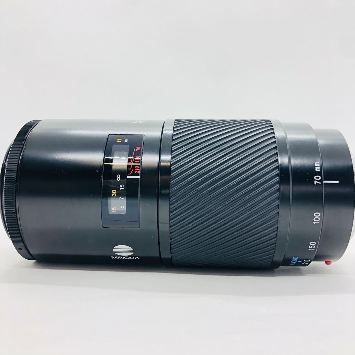 さかさねこ　ミノルタ 70-210mm F4とソニー35mm1.8 セット ☆極上品☆ミノルタ MINOLTA AF LENS 70-210mm F4 前後キャップ&レンズ
