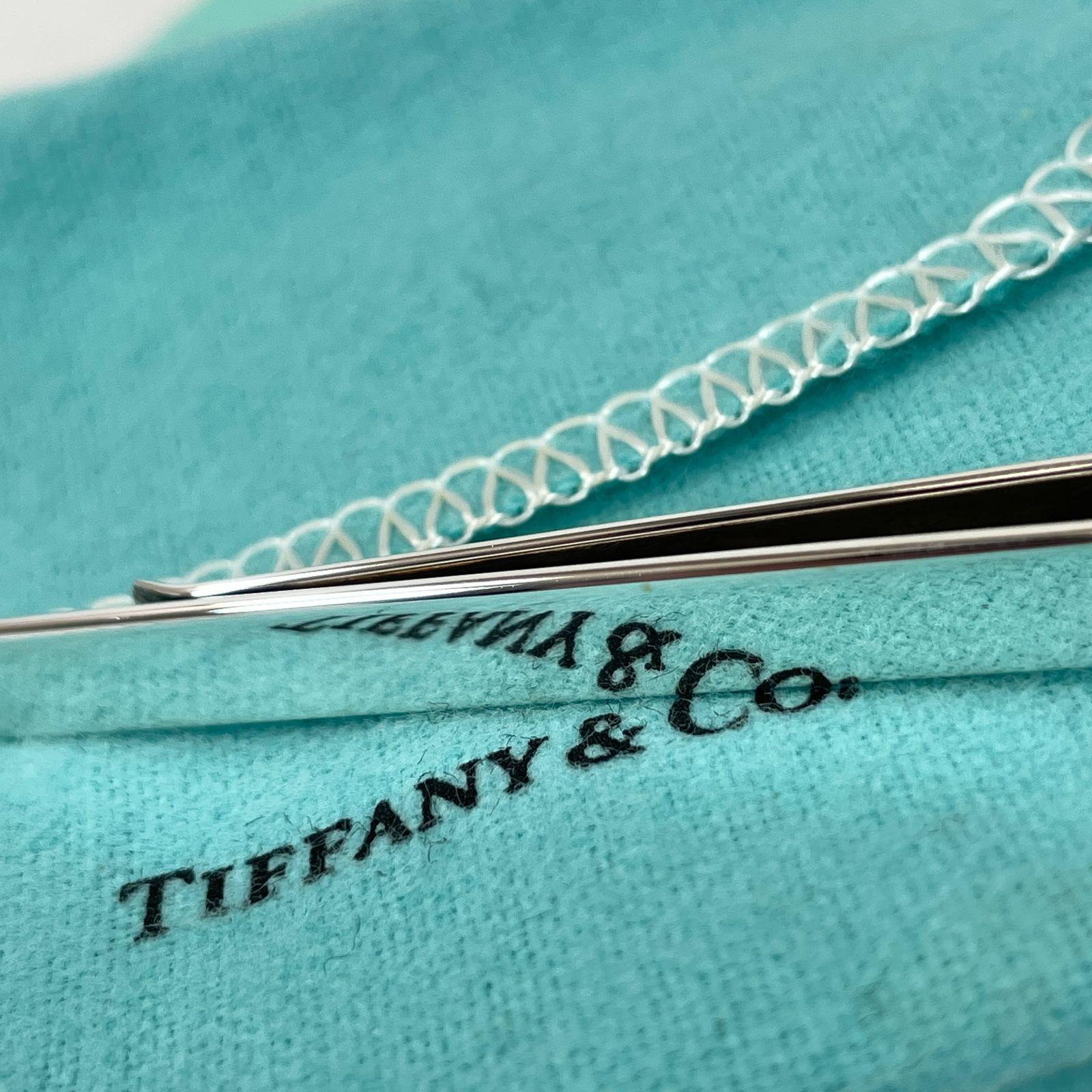 SER-5802 【 TIFFANY&Co. 】美品 ティファニー クラシック タイ バー ネクタイピン タイピン シンプル スターリング シルバー  925 ヴィンテージ レア - メルカリ