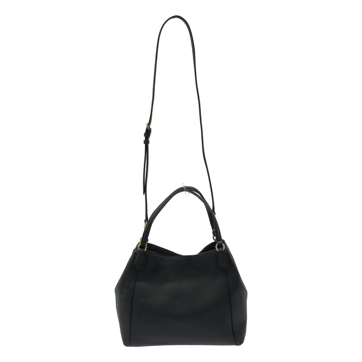 コーチ ハンド・ショルダー トートバッグ 2way レザー ブラック 【公式