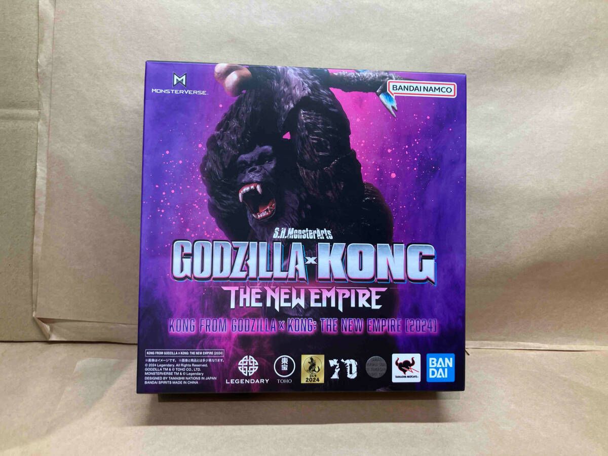S.H.MonsterArts KONG FROM GODZILLA x KONG THE NEW EMPIRE 2025 ゴジラ×コング 新たなる帝国