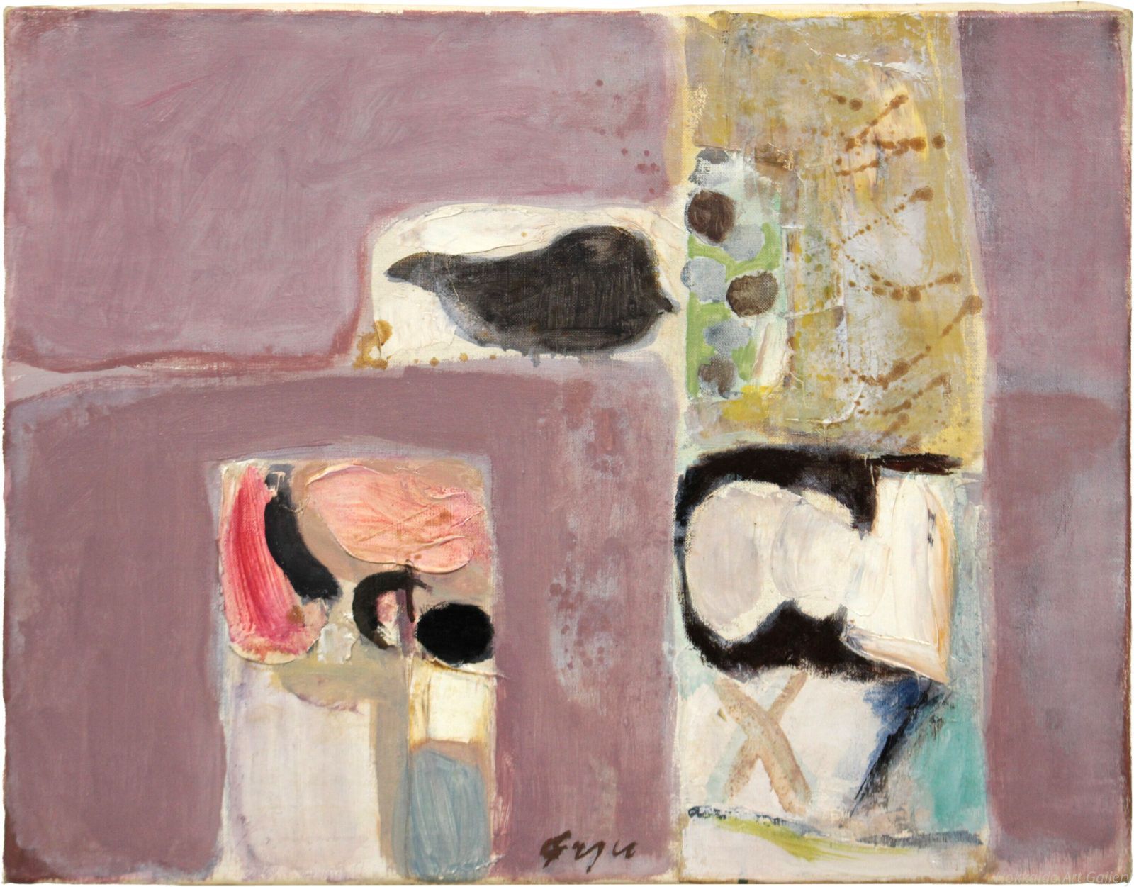 脇田和 「雀」 油絵・油彩画 絵画 - メルカリ