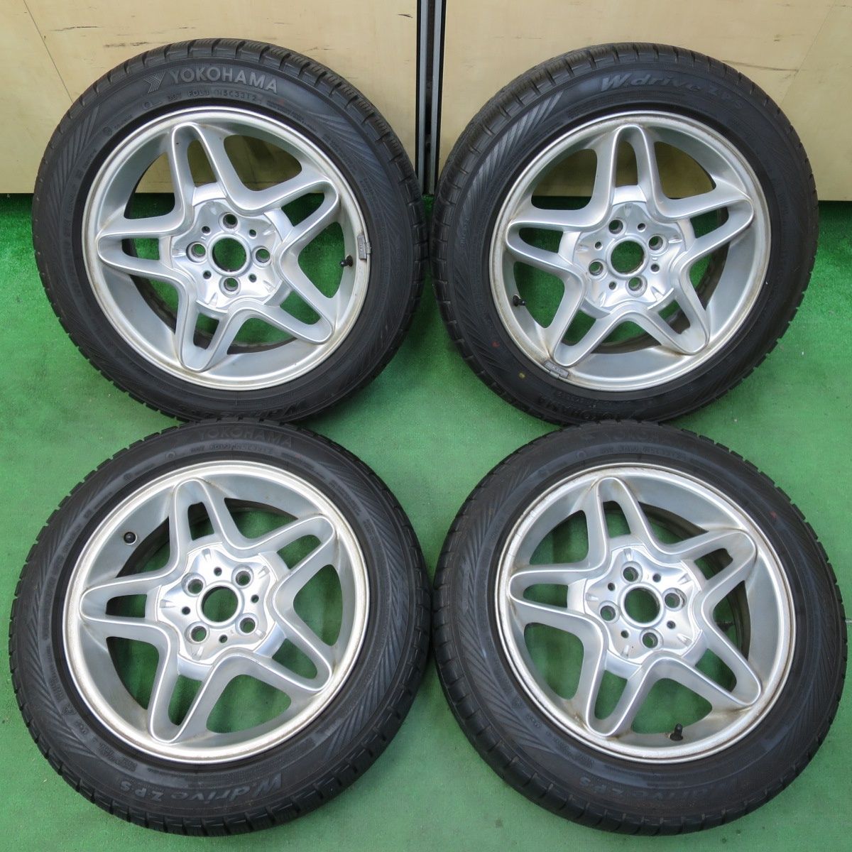 送料無料] バリ溝！9分☆MINI ミニ クラブマン クーパー R55 R56 純正