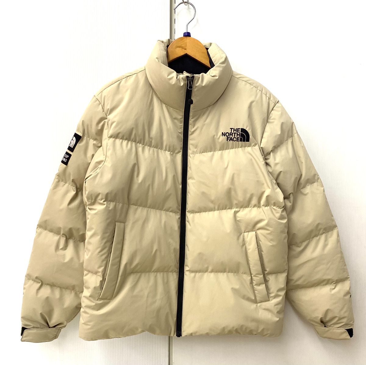 ザノースフェイス THE NORTH FACE ダウンジャケット ベージュ Mサイズ 