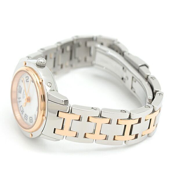 エルメス 腕時計 レディース クリッパー ナクレ クラシック 電池式