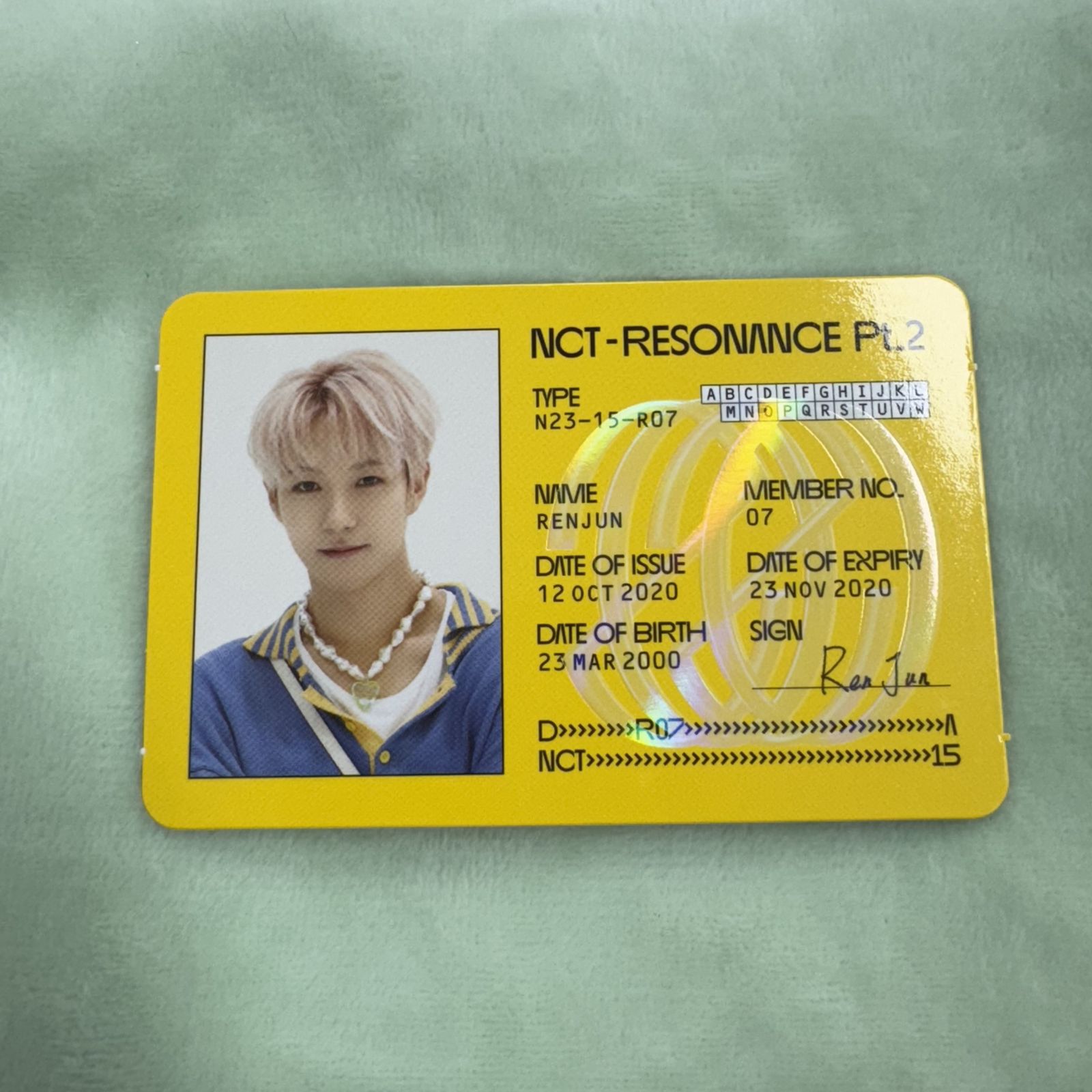 NCT ロンジュン トレカ RESONANCE Pt.2 Departure Ver. - メルカリ
