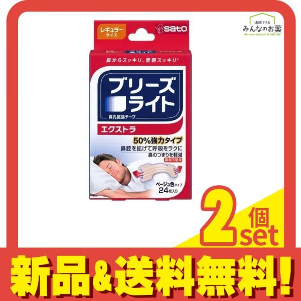 ブリーズライト エクストラ ベージュ色タイプ レギュラーサイズ 24枚 2