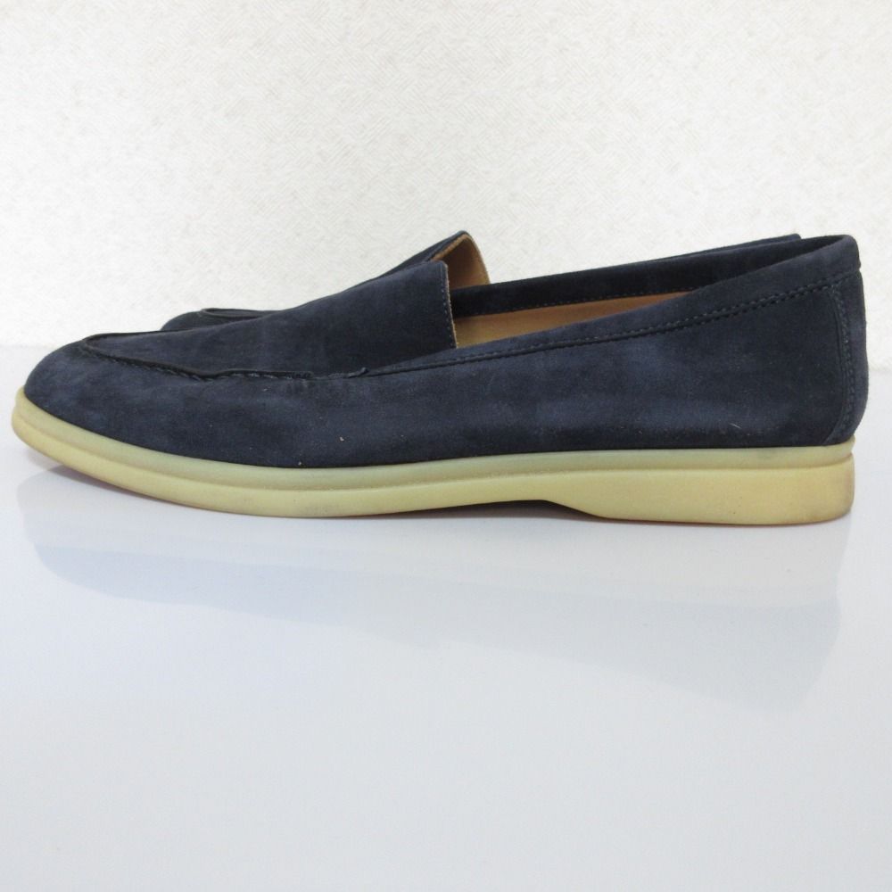 良品 Loro Piana ロロピアーナ スエード モカシン ローファー
